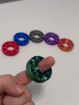 SpinKey Fidget - Print-in-Place 3d model