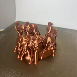 Elephant candle holder 3d model