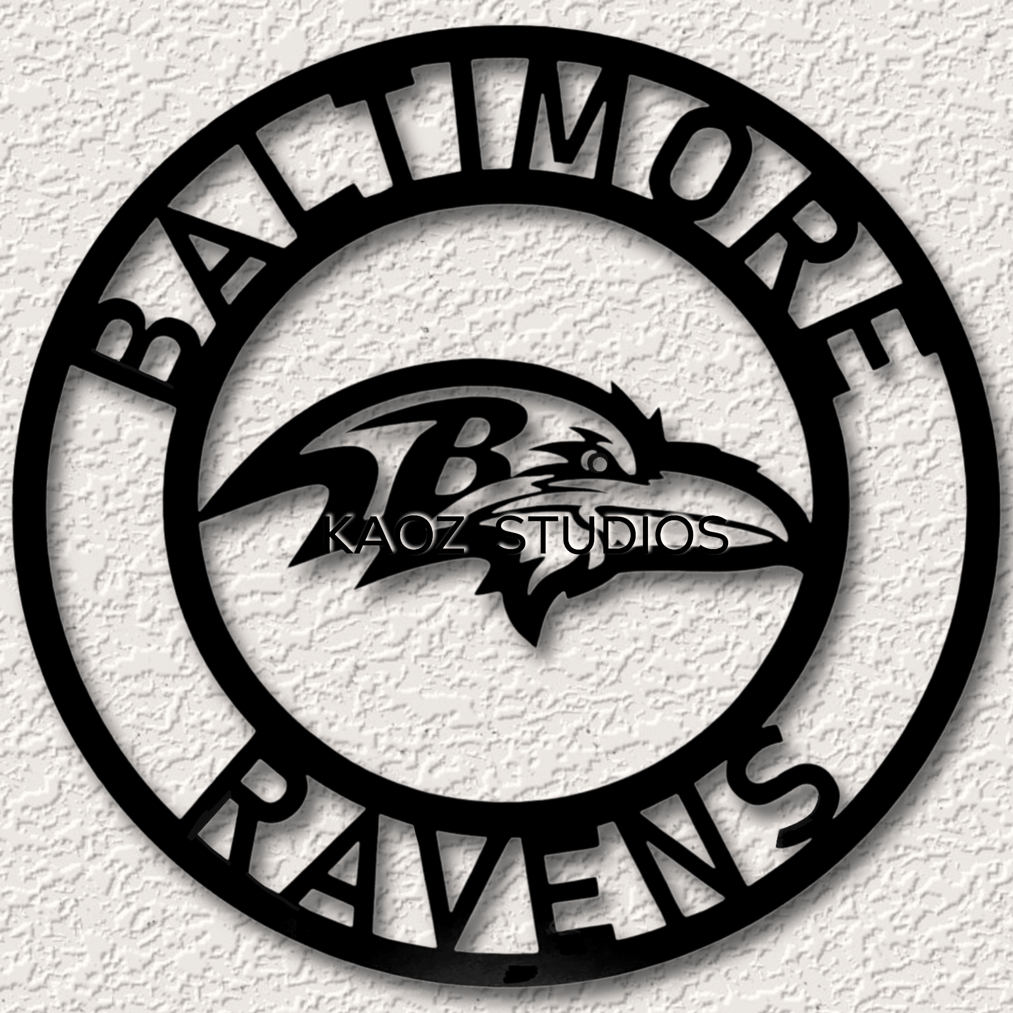 baltimore ravens circle.stl 3d model