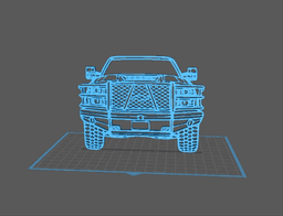 Chevrolet - Silverado Wall Aty 3d model