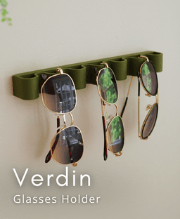 Verdin Glasses Hanger 3d model