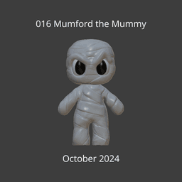 2024 Mummy 3d model