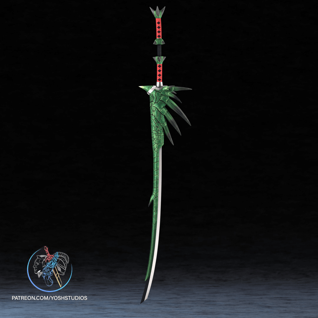 MH Huntsman Sword 3D Printer STL File 3d model