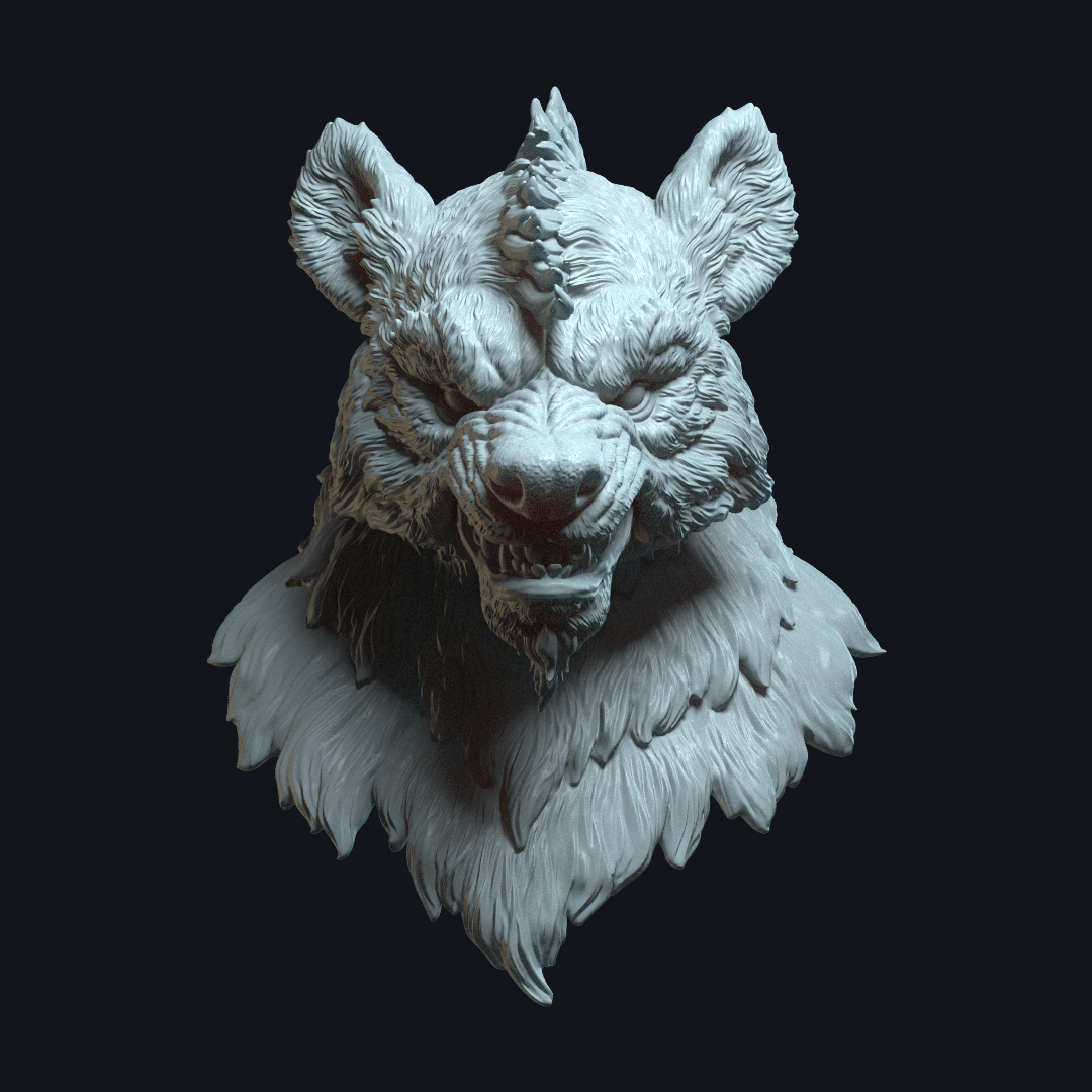 Talon v1 Action Figure Head 3d model
