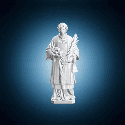 Saint Stephen Statue 3d model