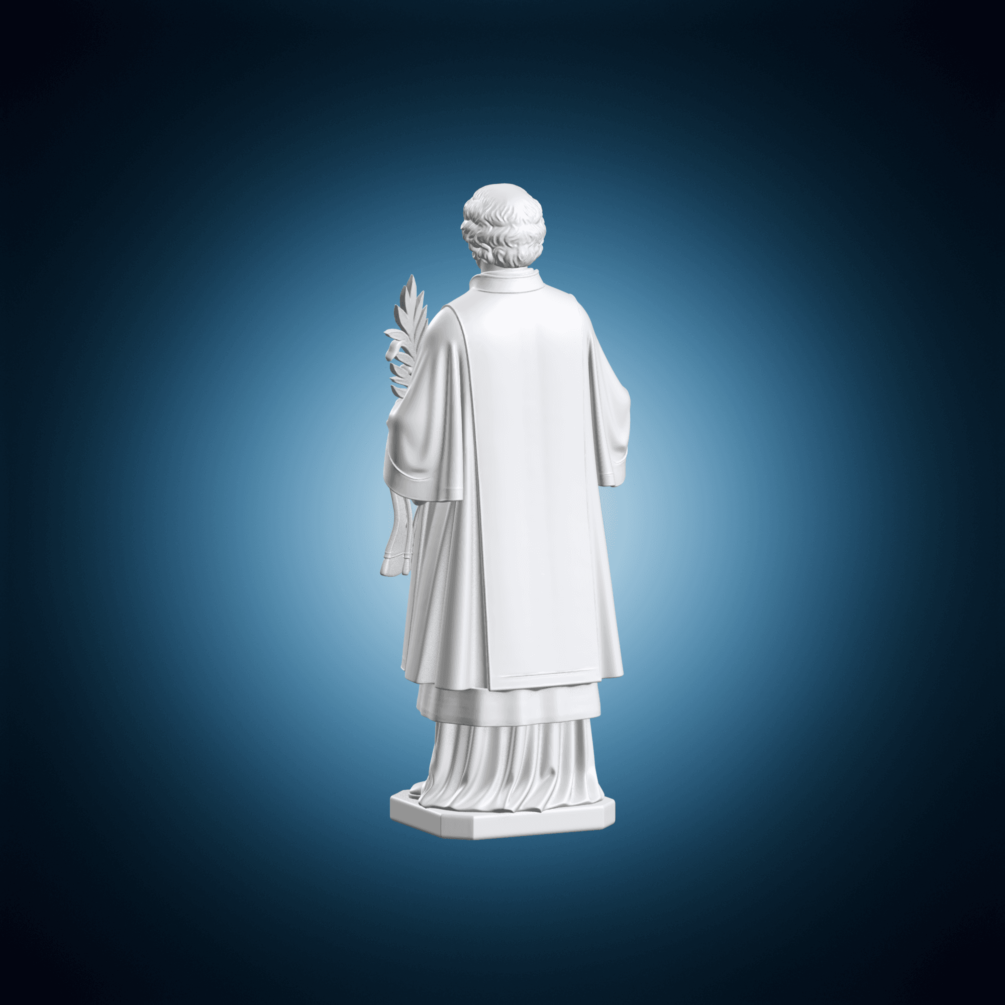 Saint Stephen Statue 3d model