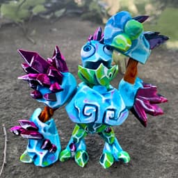 Crystal Golem 3d model