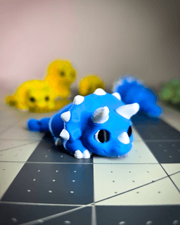 3DL Pocket Triceratops 3d model