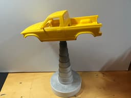 Small Collapsible Painting Stand 3d model