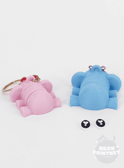 Flexible Ribbon Elephant 3d model