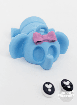Flexible Ribbon Elephant 3d model