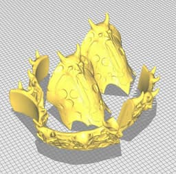 RAPHAEL DEVIL FORM FANTASY ACCESSORIES BALDURS GATE 3 3d model