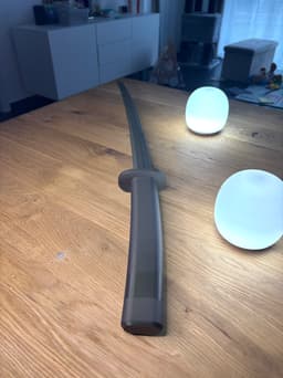Collapsing Katana Sword 3d model