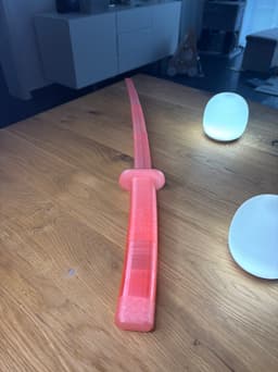 Collapsing Katana Sword 3d model