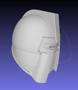 Battlestar Galacticar Cylon Zylon Centurion Helmet 3d model