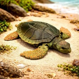 Prehistoric Archelon Sea Turtle Dinosaur 3d model