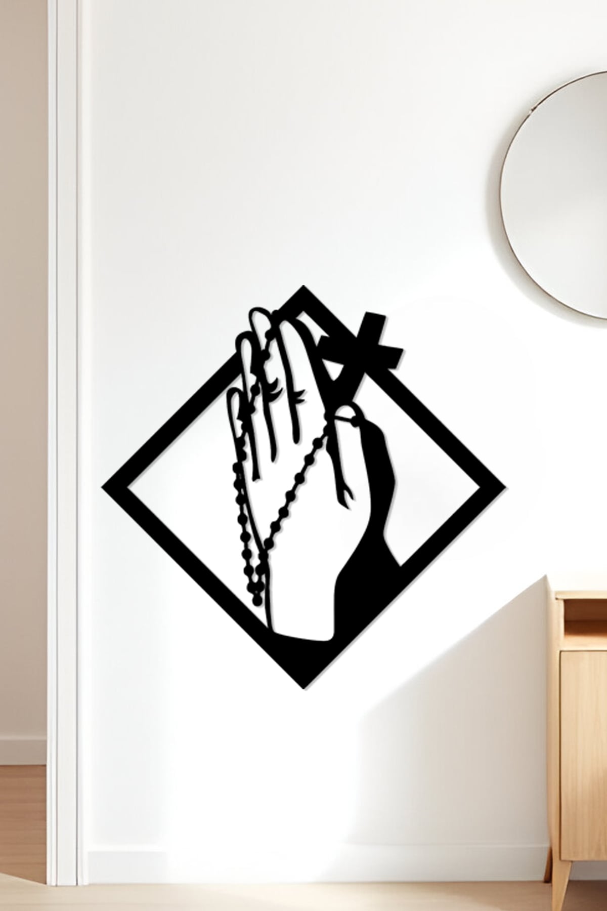 Pray Wall Art, Wall Decor, Home Decor 3d model