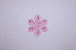 Eye Flower Coaster (Articulating) 3d model