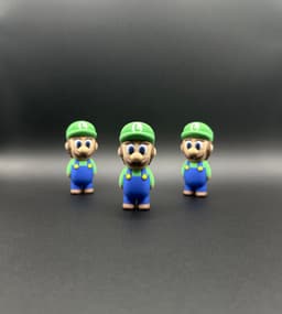 Chibi Luigi 3d model