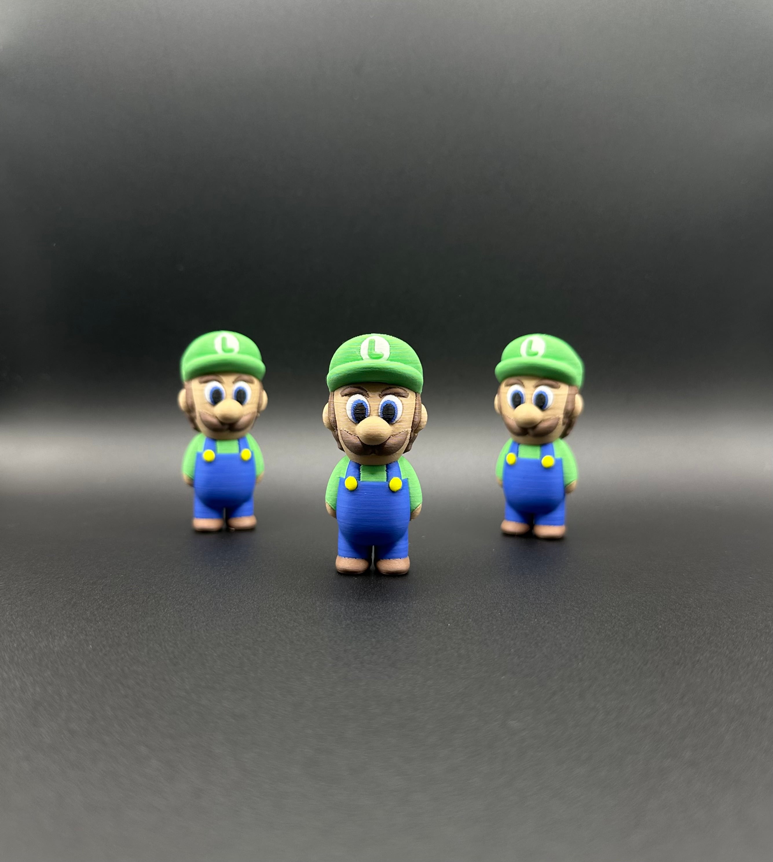 Chibi Luigi 3d model