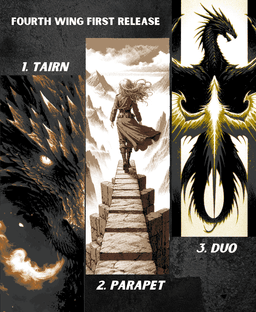 Fourth Wing Bookmarks (1st Drop) 3d model