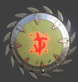 Doom Dark Ages Shield 3d model
