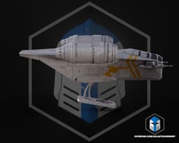 Razor Crest Kit Card - 3D Print Files 3d model