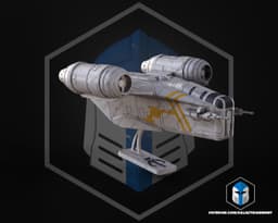 Razor Crest Kit Card - 3D Print Files 3d model