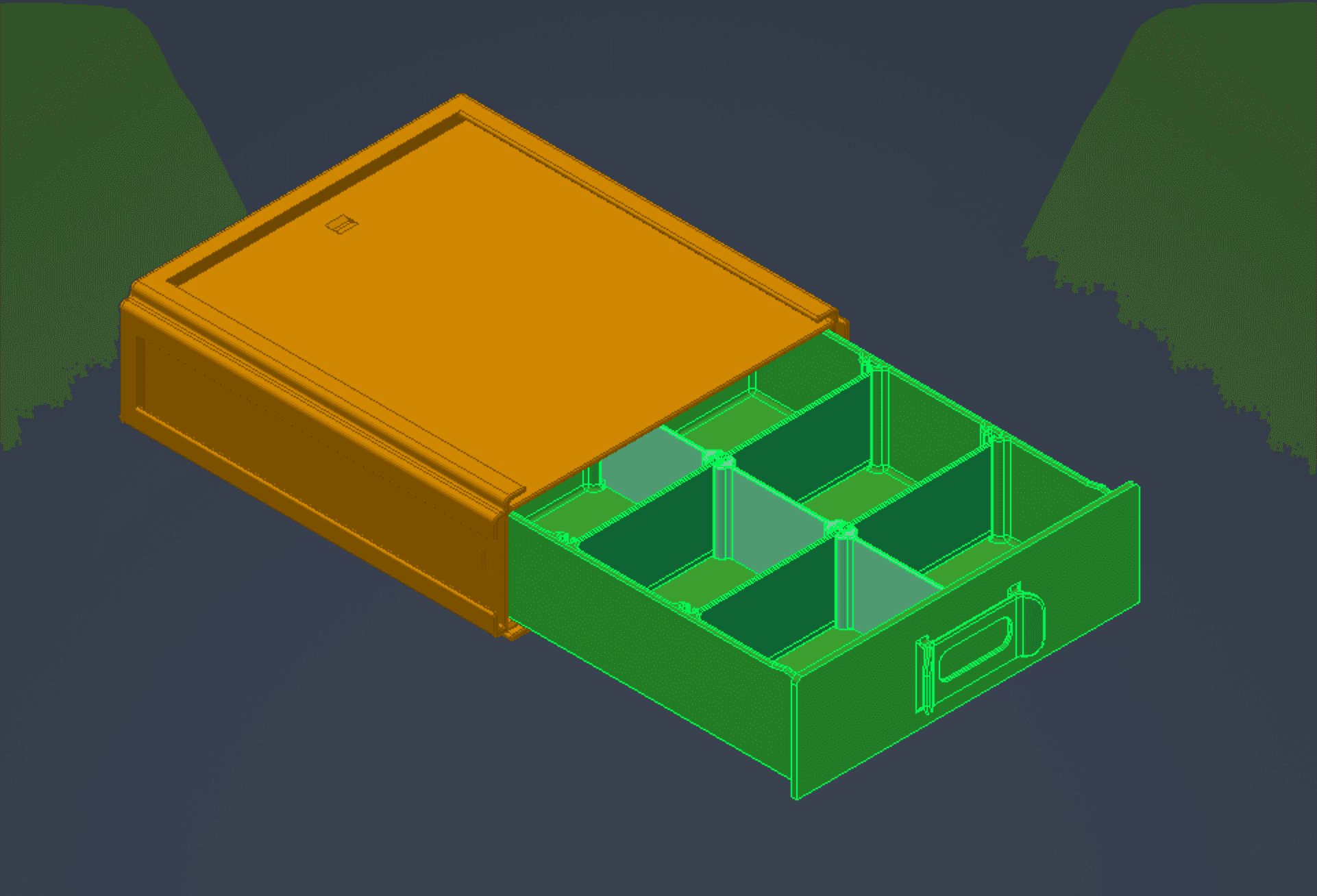 modular toolbox 3d model