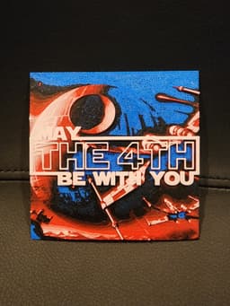 May The 4th Be With You HueForge Art 3d model