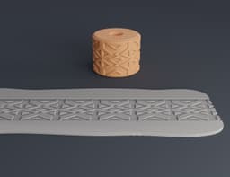 Texture Rollers Aztec middle Vol.3 (7-9) 3d model
