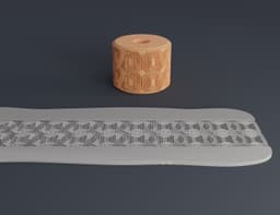 Texture Rollers Aztec middle Vol.3 (7-9) 3d model