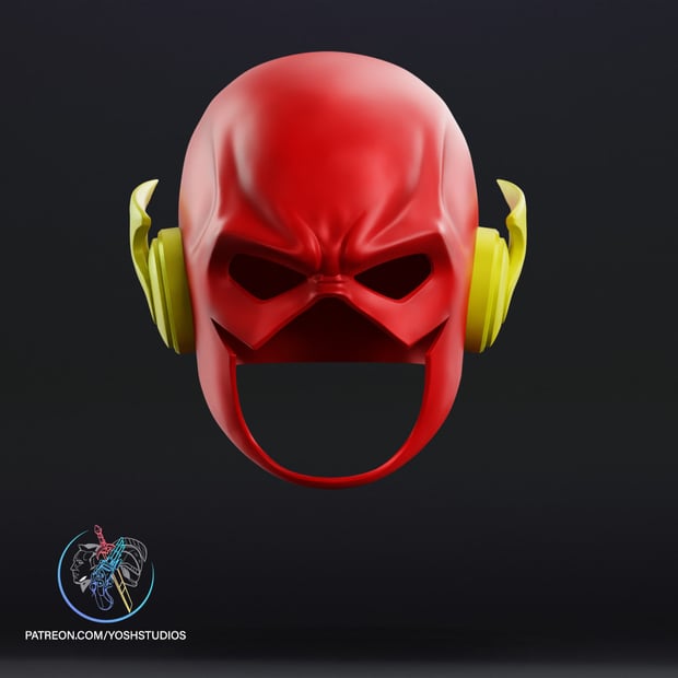 Classic Flash Mask 3D Printer STL File 3d model