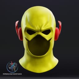 Classic Flash Mask 3D Printer STL File 3d model