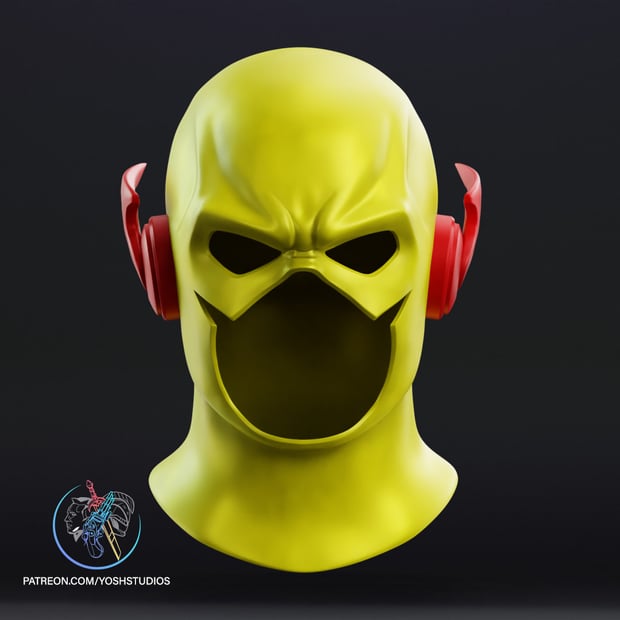 Classic Flash Mask 3D Printer STL File 3d model