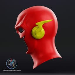 Classic Flash Mask 3D Printer STL File 3d model