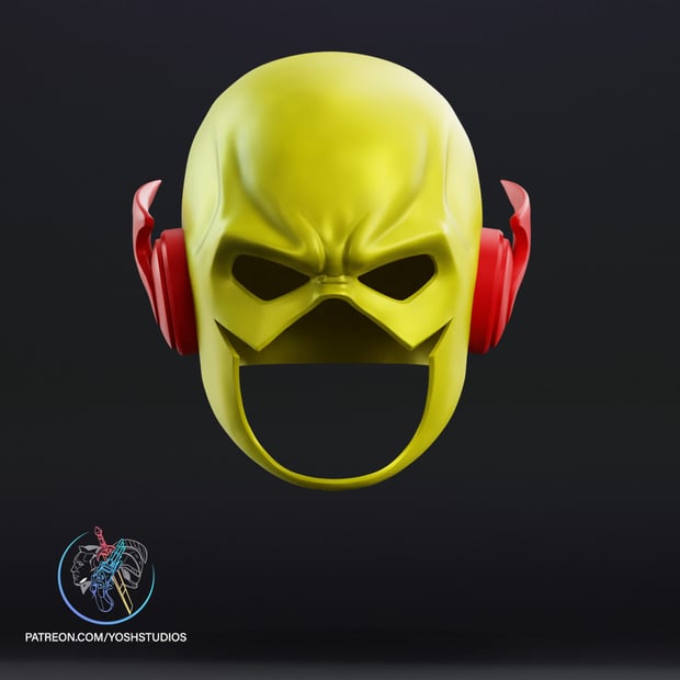 Classic Flash Mask 3D Printer STL File 3d model