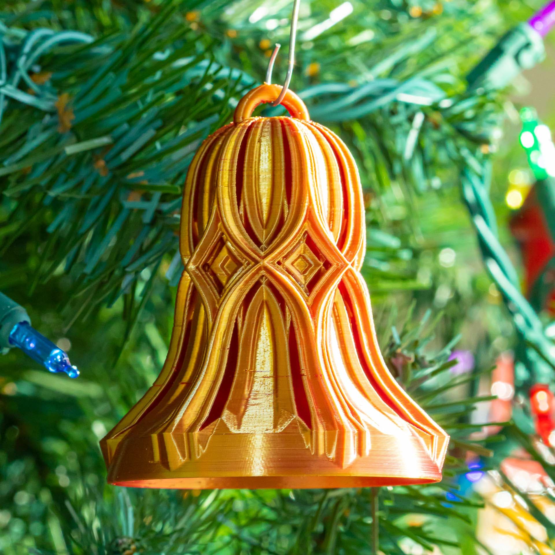 Diamond Christmas Bell 3d model
