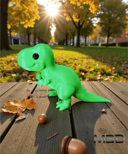 Cute Dinosaur / multiparts / 3mf included 3d model