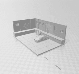 1/64 Diorama ( PLA ) 3d model