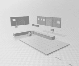 1/64 Diorama ( PLA ) 3d model