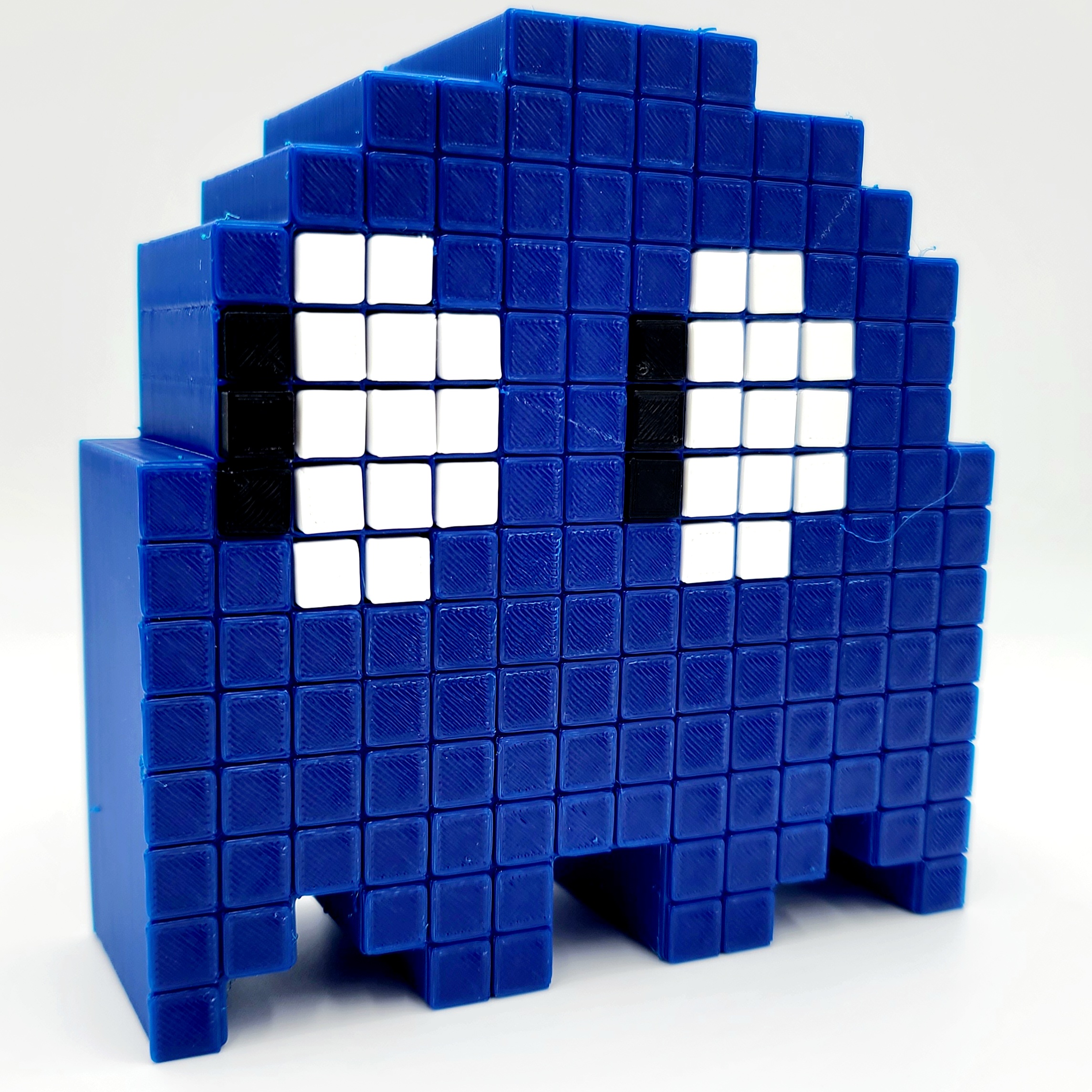 Luminous Ghost - 8 Bit, Lighted 3d model
