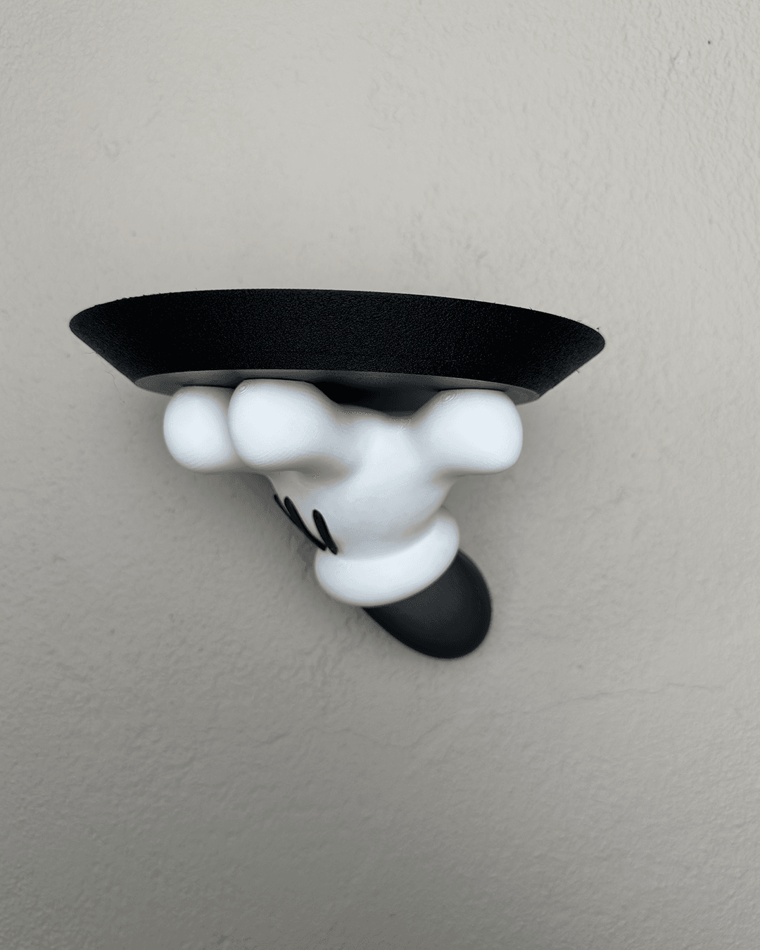Mickey Hand Wall Holder 3d model