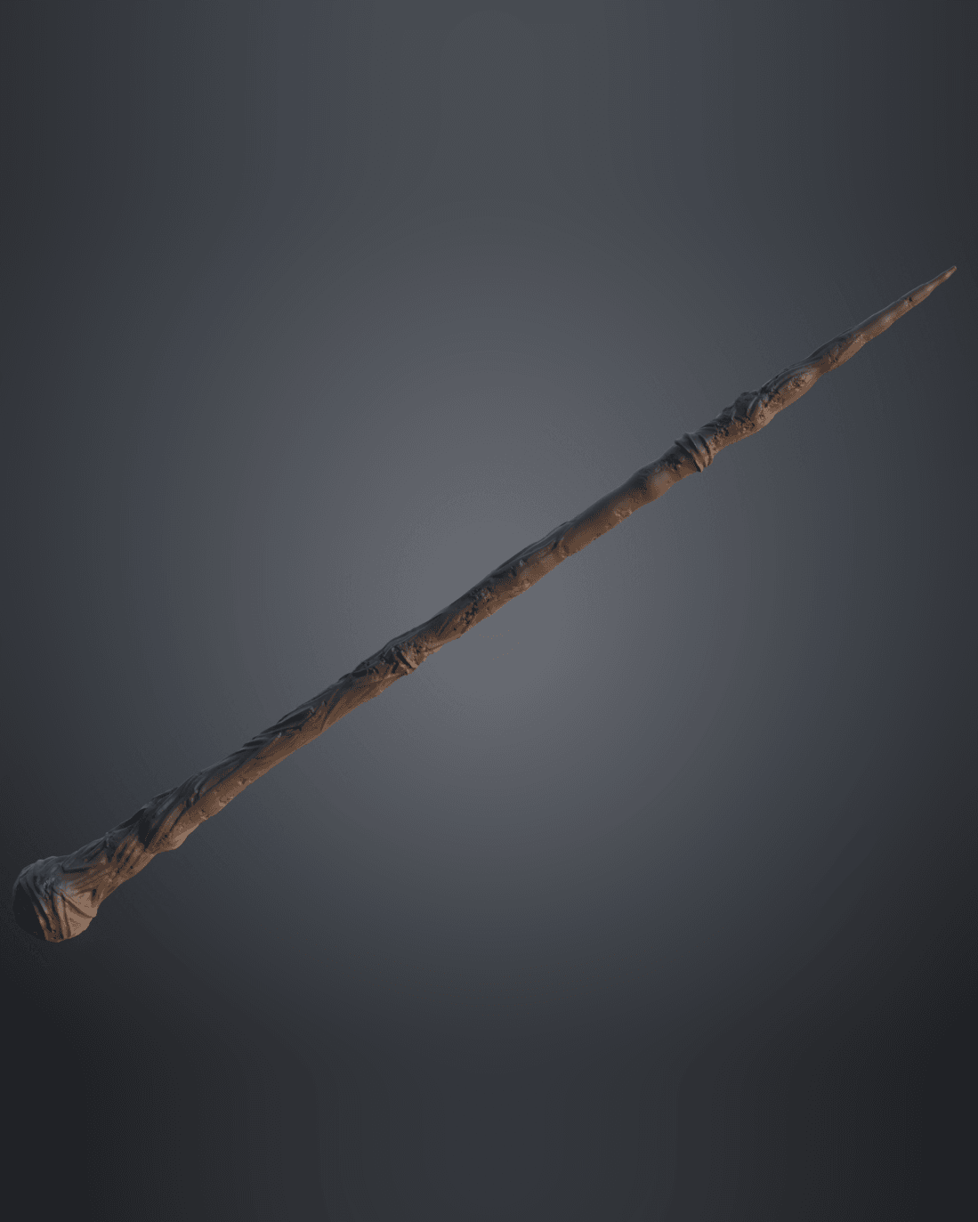 Hannah Abbott's Wand - Harry Potter 3d model