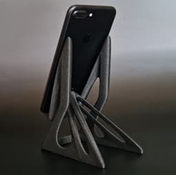 Equilibrium Stand - Geometric Phone Holder 3d model