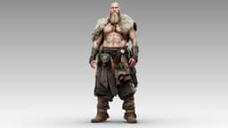 Berserker of the Norse 3d model