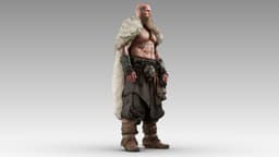 Berserker of the Norse 3d model