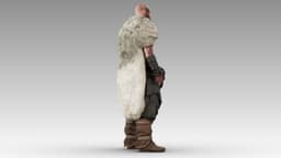 Berserker of the Norse 3d model