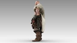 Berserker of the Norse 3d model