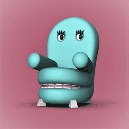 Chairry- PeeWee's Playhouse 3d model